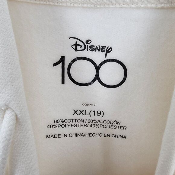 Disney Hoodie Juniors XXL Graphic Sweatshirt Snow White Simba Mickey Mouse Tiana - Picture 4 of 6